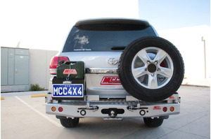 MCC REAR WHEEL CARRIERS TO SUIT TOYOTA LANDCRUISER 200 SERIES 2007 ON (GL, GLX)