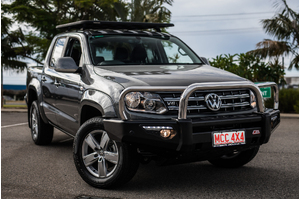 MCC PHEONIX STAINLESS TRIPLE/SINGLE LOOP BULLBARS W/FOGS & UBP TO SUIT VOLKSWAGON AMAROK 2011 ON
