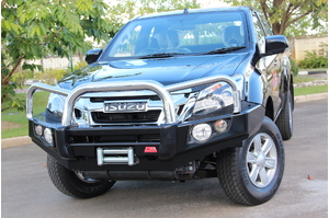 MCC FALCON 3 LOOP STAINLESS BULLBAR - ISUZU DMAX 6/2012-2016