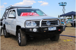 MCC FALCON TRIPLE/SINGLE LOOP STAINLESS BULLBAR TO SUIT VOLKSWAGEN AMAROK 2011 ON