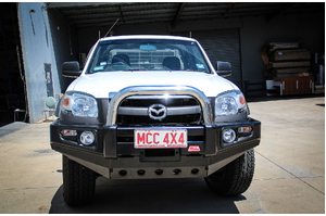 MCC FALCON STAINLESS SINGLE LOOP BULLBAR TO MAZDA BT-50 (B3000) 2006-2011