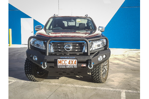 MCC ROCKER SANDBACK TRIPLE WELDED LOOP W/ FOG & PLATES TO SUIT NISSAN NAVARA NP300 06/2015-ON