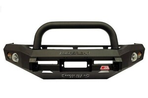 MCC ROCKER SANDBLACK SINGLE LOOP W/ FOGS TO SUIT NISSAN PATROL GU Y61 12/1997-09/2004