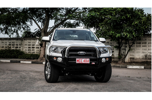 MCC FALCON STAINLESS TRIPLE LOOP W/UNDERPLATE -  Ford Ranger PX MKII & Everest 10/2015-2018