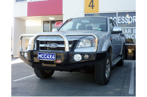 MCC 'FALCON STAINLESS 3 LOOP' BULL BAR - FORD RANGER PK 04/2009 - 03/2011