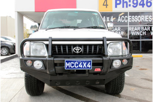 MCC FALCON A-FRAME BULLBAR W/UBP TO SUIT TOYOTA LANDCRUISER PRADO 90/95 SERIES 1996-2003