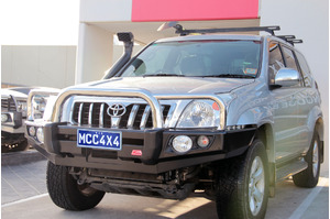 MCC FALCON TRIPLE/SINGLE LOOP BULLBARS TO SUIT TOYOTA LANDCRUISER PRADO 90/95 SERIES 1996-2003