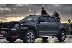 MCC HEAVY DUTY SIDE PROTECTION PACKAGE (STEP, RAIL AND SWIVEL) TO SUIT FORD RANGER & MAZDA BT-50 (10/2011-2020)