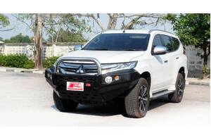 MCC STAINLESS SINGLE LOOP FALCON BAR WITH PLATES AND FOGS TO SUIT MITSUBSHI PAJERO SPORT 12/2015-2020
