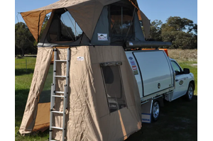 BOAB Shower Skirt To Suit Aventa Featherlite Series 5 Roof Top Tent