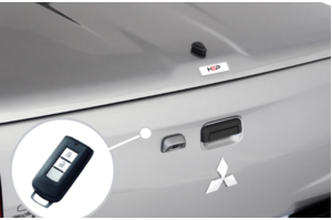 HSP Tail Lock (Central Locking) To Suit Mitsubishi Triton MQ & MR (2015-On) (Suits Narrow Handle)