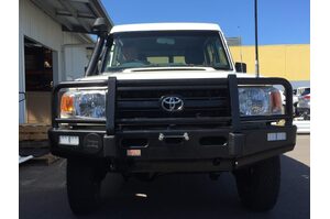 MAX ICON BULL BAR TO SUIT TOYOTA LC70 (ALL 2007 ON, EXCEPT 2017 ON S/CAB)