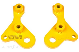 ROADSAFE HEAVY DUTY TOW POINTS (PAIR) TO SUIT TOYOTA LANDCRUISER (76/78/79 SERIES)