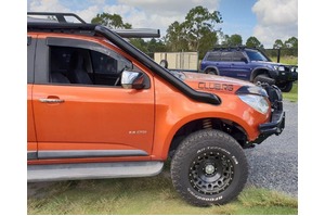 ORC M SPEC BLACK POWDERCOAT STAINLESS SNORKEL - HOLDEN RG COLORADO 7/16 ON + COLORADO 7 & TRAILBLAZER