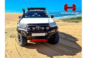 HAMER KING SERIES BULL BAR TO SUIT TOYOTA HILUX REVO ROCCO 2017 ON