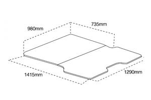 HSP Load Slide To Suit Mitsubishi Triton MQ & MR Dual Cab 2015+