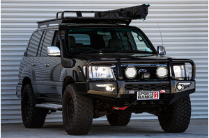 MCC PHOENIX A-FRAME BAR W/UBP & FOGS  TO SUIT TOYOTA LANDCRUISER 100S/105S (IFS, LIVE AXLE) 1998-2007