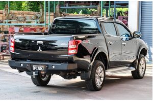 PIAK PREMIUM REAR STEP TOW BAR TO SUIT MITSUBISHI TRITON MQ (2015-2019)