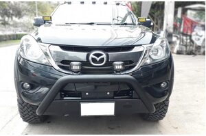 PIAK Premium Matte Black Nudge Bar To Suit Mazda BT50 (2011-On)