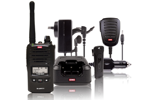GME 5/1 WATT UHF CB HANDHELD RADIO WITH ACCESSORIES (TX6160)