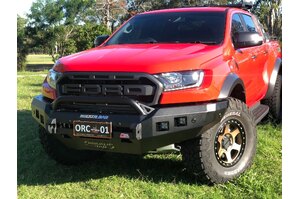 MCC ROCKER FRONT BARS W/ FOGS & UBP - FORD RAPTOR 07/18 ON