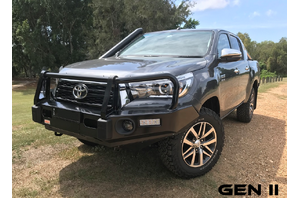 MAX GEN II BULLBAR TO SUIT TOYOTA HILUX MY19 (07/2018 - 07/2020)
