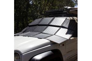 KT SOLAR - 300 Watt, 12V Portable Solar Folding Blanket