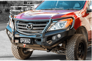 PIAK ELITE POST BAR W/ BLACK TOW POINTS & BLACK UBP TO SUIT MAZDA BT-50 (2011-2020)