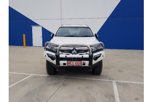 MCC PHEONIX STAINLESS TRIPLE LOOP BULLBAR W/FOGS AND PLATES TO SUIT MITSUBISHI PAJERO SPORT 07/2019 ON