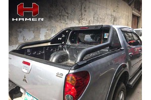 HAMER EXTENDED PREMIUM SPORTS BAR TO SUIT MITSUBISHI TRITON MN, MQ & MR (2009-ON)