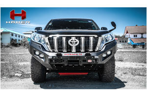 HAMER KING SERIES BULL BAR TO SUIT TOYOTA PRADO 150 SERIES (2014-2017)