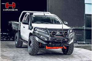 HAMER KING SERIES PLUS BULL BAR TO SUIT MITSUBISHI MR TRITON (2018-ON)