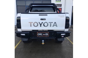 HAMER M SERIES REAR BAR TO SUIT TOYOTA HILUX VIRGO/VIRGO CHAMP (2005-2015)