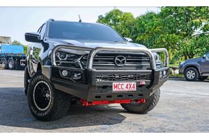 MCC FALCON STAINLESS TRIPLE LOOP BAR W/UBP & FOGS TO SUIT MAZDA BT50 2021 ON
