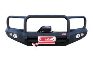 MCC TRIPLE LOOP ROCKER BAR W/FOGS (SQUARE LIGHTS) TO SUIT MAZDA BT50 2021 ON