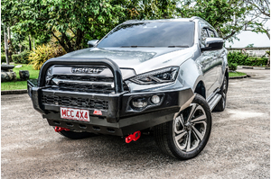 MCC FALCON BLACK SINGLE LOOP W/UBP & FOGS - ISUZU MUX 2021 ON