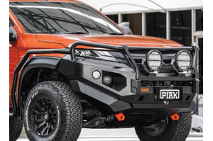 PIAK ELITE NO LOOP BAR W/ORANGE TOW POINTS & BLACK UBP TO SUIT MITSUBISHI TRITON MR (2018-ON)