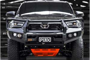 PIAK ELITE POST BAR W/ BLACK TOW POINTS & ORANGE UBP TO SUIT TOYOTA HILUX (2020-ON)