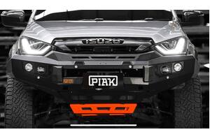 PIAK ELITE NO LOOP BAR W/ORANGE TOW POINTS & ORANGE UBP - ISUZU DMAX 2020 ON