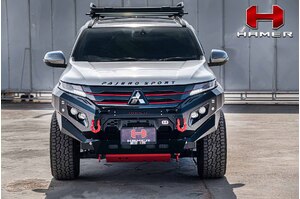 HAMER KING SERIES BULL BAR TO SUIT MITSUBISHI PAJERO SPORT QF (2020-ON)