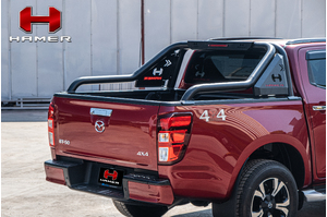 HAMER EXTENDED PREMIUM SPORTS BAR TO SUIT ISUZU DMAX & MAZDA BT50 (2021-ON)
