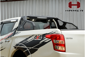 HAMER WARRIOR SERIES SPORTS BAR TO SUIT MITSUBISHI TRITON MN, MQ, MR (2009-ON)