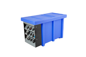 NATIONAL LUNA - 12V AUXILIARY BATTERY BOX – BLUE