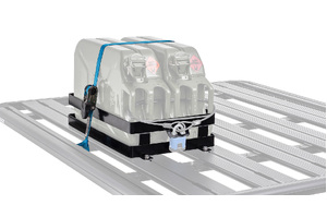 RHINO-RACK Double Jerry Can Holder (Horizontal)