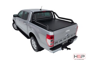 HSP Roll R Cover Series 3 To Suit Ford Ranger & Raptor PX with Genuine Extended Sports Bar (2011 - 2022)
