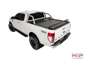  HSP Roll R Cover Series 3 To Suit Ford Ranger & Raptor (2011-2022) Extra Cab with Genuine A Frame Sports Bar