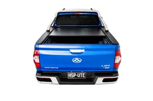 Roll R Cover Series 3 To Suit LDV T60 SK8C 2018+ Mega Tub With Genuine Chrome A Frame Sports Bar