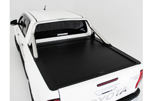 HSP Roll R Cover Series 3 To Suit Toyota Hilux Revo SR5 (A Deck) Dual Cab 2015 ON With Genuine A Frame Sports Bar