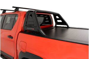 HSP Roll R Cover Series 3 To Suit Toyota Hilux Rogue Rugged X 2018 ON Dual Cab With Genuine A Frame Sports Bar