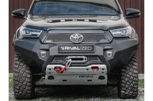 RIVAL ALLOY FRONT BUMPER TO SUIT TOYOTA HILUX (2021-ON)